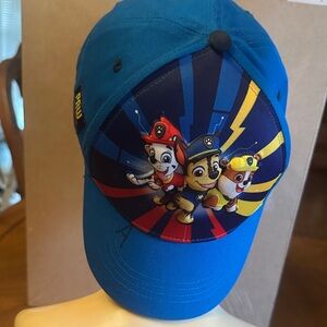 Nickelodeon Blue Kids Hat with Multicolor Paw Patrol Pups